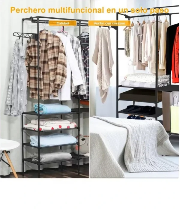 Armario Closet Organizador 2 Espacios