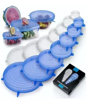 Tapas De Silicona Alimentos Multiusos