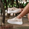 Tenis Bolichero Dama Suela Alta