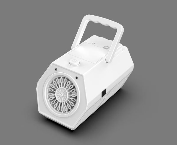 MAQUINA DE BURBUJAS PORTATIL RECARGABLE