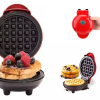 Mini Wafflera Eléctrica Antiadherente