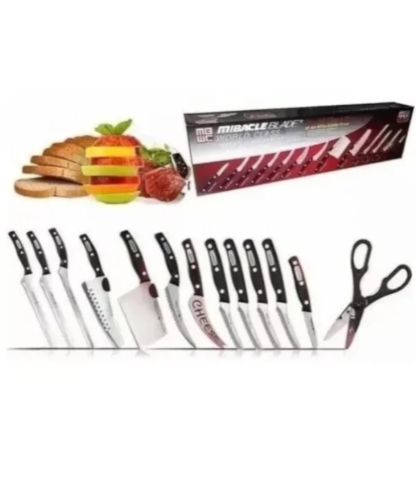 SET CUCHILLOS 13 PIEZAS
