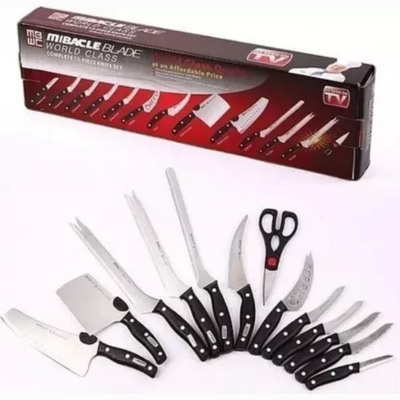 SET CUCHILLOS 13 PIEZAS