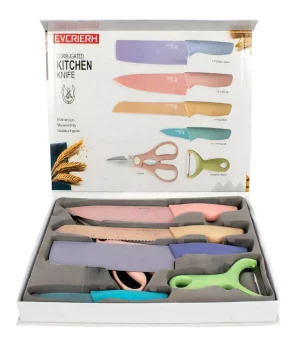 Set Cuchillos 6 Pzs