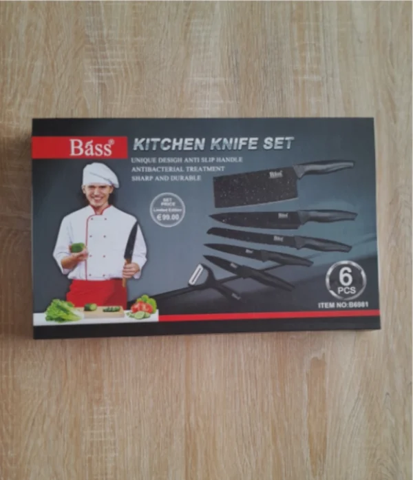 SET CUCHILLOS BASS