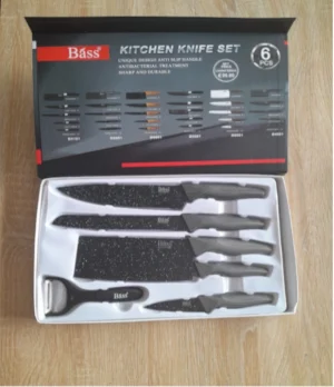 SET CUCHILLOS BASS