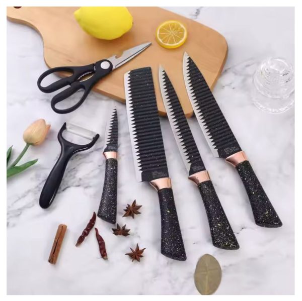 Set Cuchillos Profesional 6Pzs Pela papa