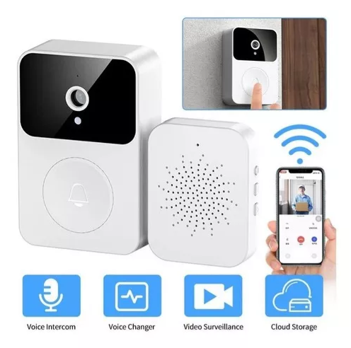 Timbre Wifi Con Cámara Inalámbrico