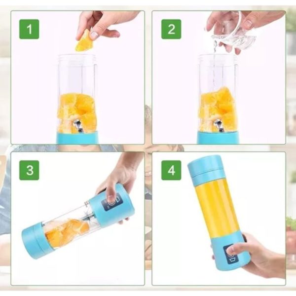 Vaso Licuadora Portátil Recargable