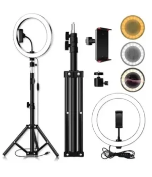 Aro De Luz 26 cm Con Trípode