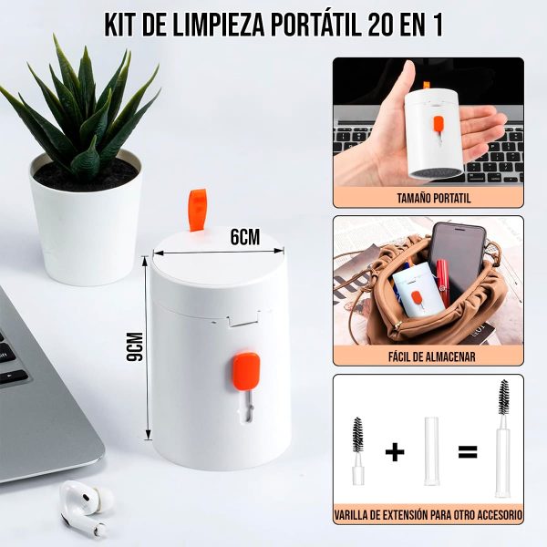Cepillo De Limpieza teclado 20En 1 ZL-1
