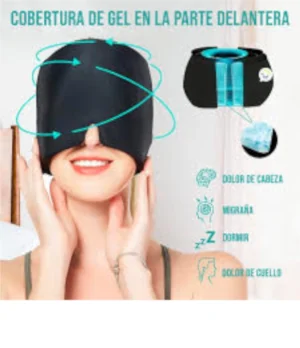 Combo banda cervical + gorro migraña