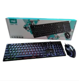 Combo Teclado + Mouse Alambrico Cmk-188