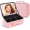 Cosmetiquera Con Espejo Led