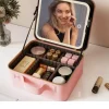 Cosmetiquera Con Espejo Led