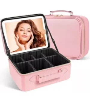Cosmetiquera Con Espejo Led