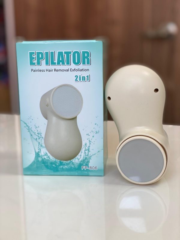 Depilador eléctrico y pulidor de callos