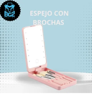 ESPEJO CON BROCHAS