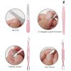 Kit Manicure Pedicure X12 Piezas Viajero