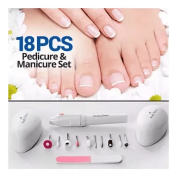 Kit Pedicure Manicure 18 Piezas