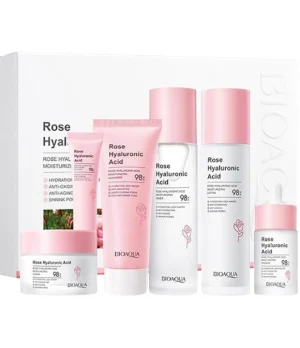 KIT ROSAS Y ACIDO BIOAQUA CAJA DE LUJO