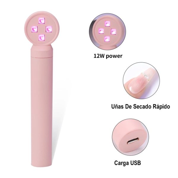 Mini Lampara Secador De Uñas