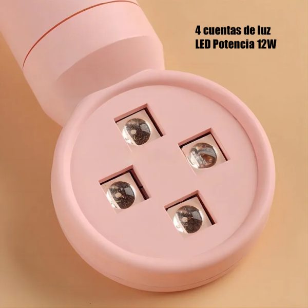 Mini Lampara Secador De Uñas