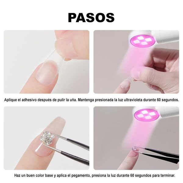Mini Lampara Secador De Uñas