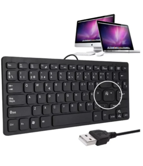 Mini Teclado Alámbrico k-1000