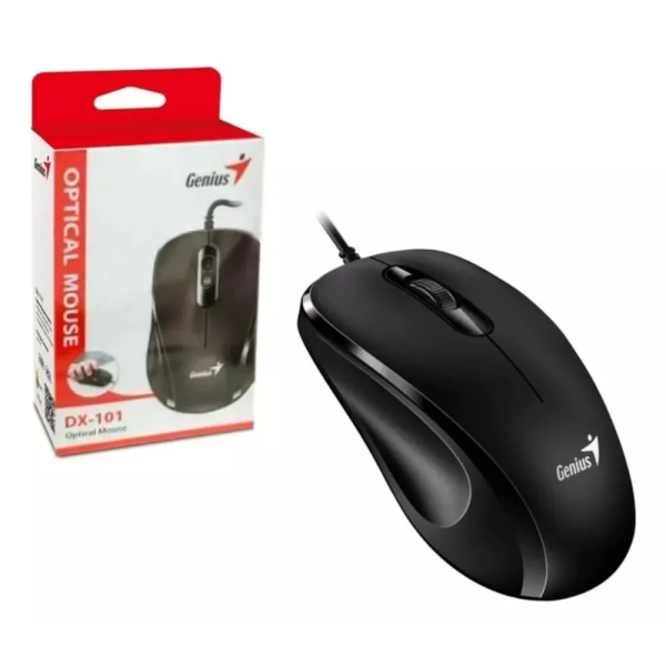 Mouse Genius Alambrico Dx-101 Negro