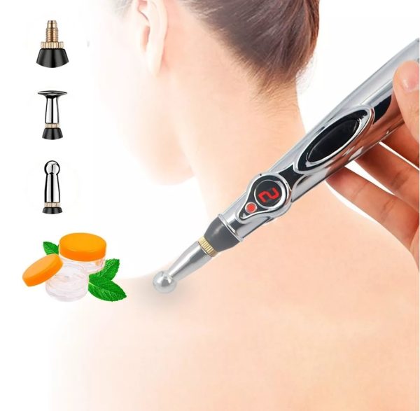 Pluma Electrónica Acupuntura Masajeadora