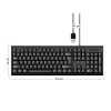 Teclado Alambrico Multifuncional M-200