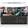 Teclado Alambrico Multifuncional M-200