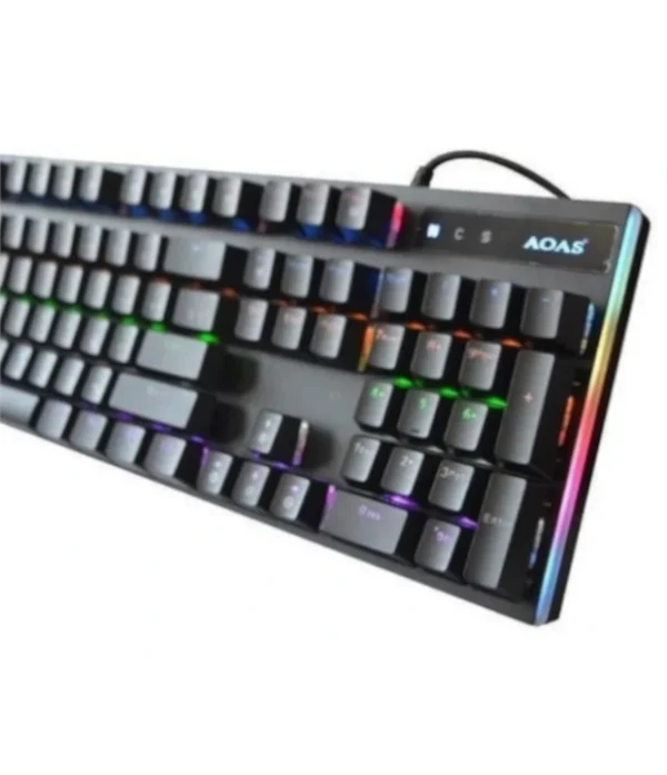 Teclado Gamer Mecánico Con Luces M-600