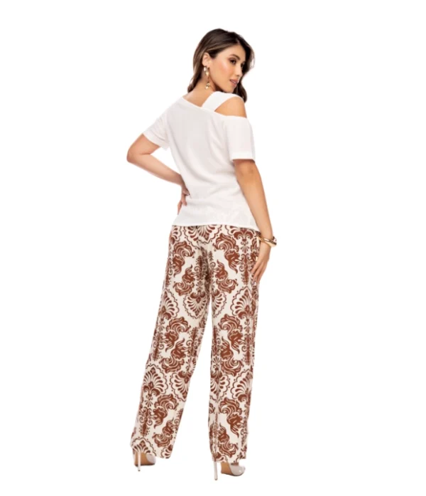 BLUSA EN POLIESTER STRECH
