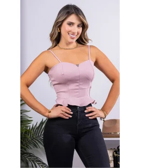Blusa Larga Tiras