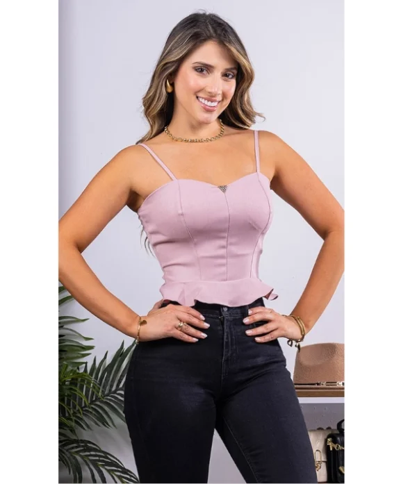 Blusa Larga Tiras