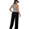 Blusa Rayas En Piel De Durazno
