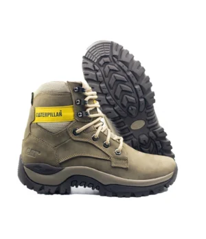 Bota Caterpillar 016 Sin Puntera Beige