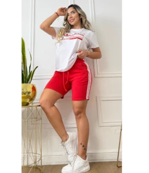 Conjunto bermuda Adidas