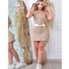 CONJUNTO DAMA FALDA SHORT