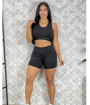 Conjunto de 2 piezas push up short