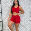 Conjunto de 2 piezas push up short