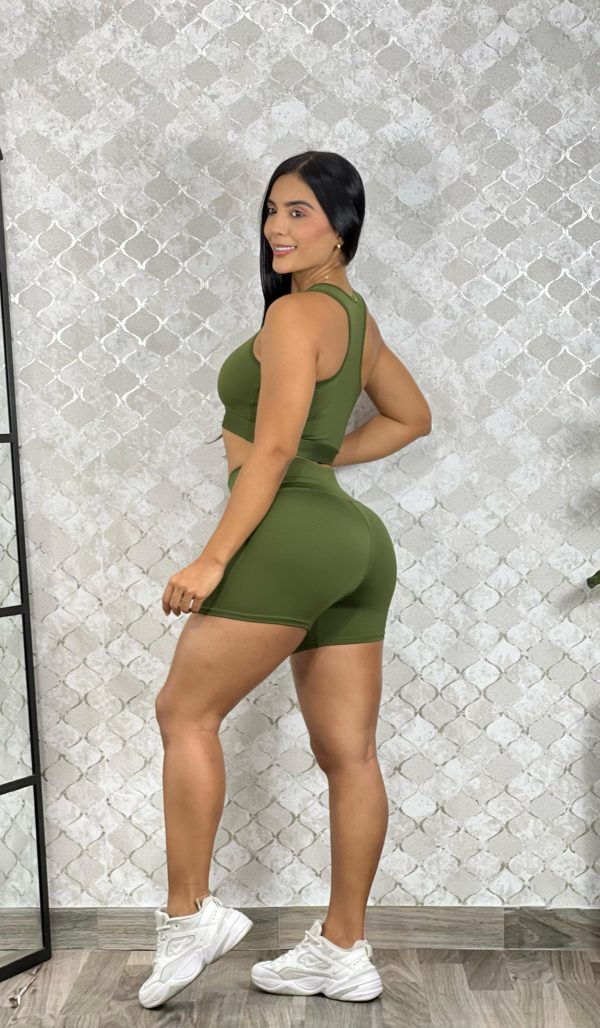 Conjunto de 2 piezas push up short