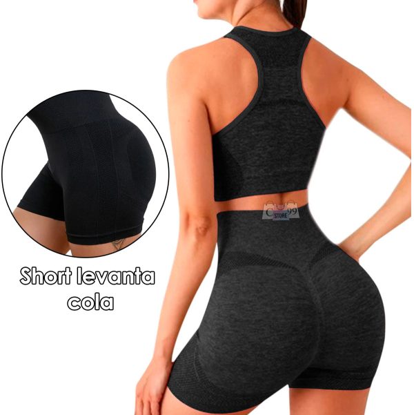 Conjunto Deportivo Short y Top 3x2