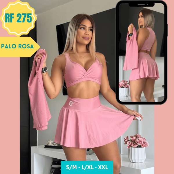 Conjunto Faldashort 3 piezas