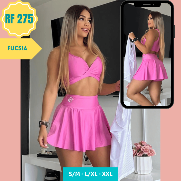Conjunto Faldashort 3 piezas