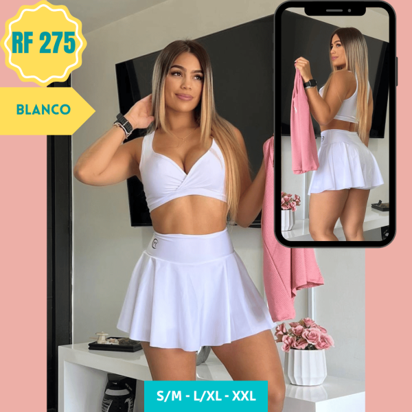 Conjunto Faldashort 3 piezas