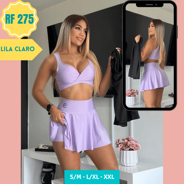 Conjunto Faldashort 3 piezas