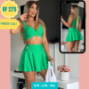 Conjunto Faldashort 3 piezas